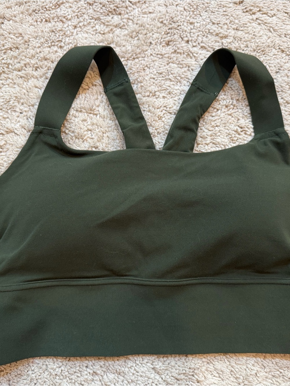 Athleta Women's Dark Green Sports Bra